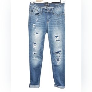 Judy Blue Skinny Fit Distressed Jeans Size 5/27